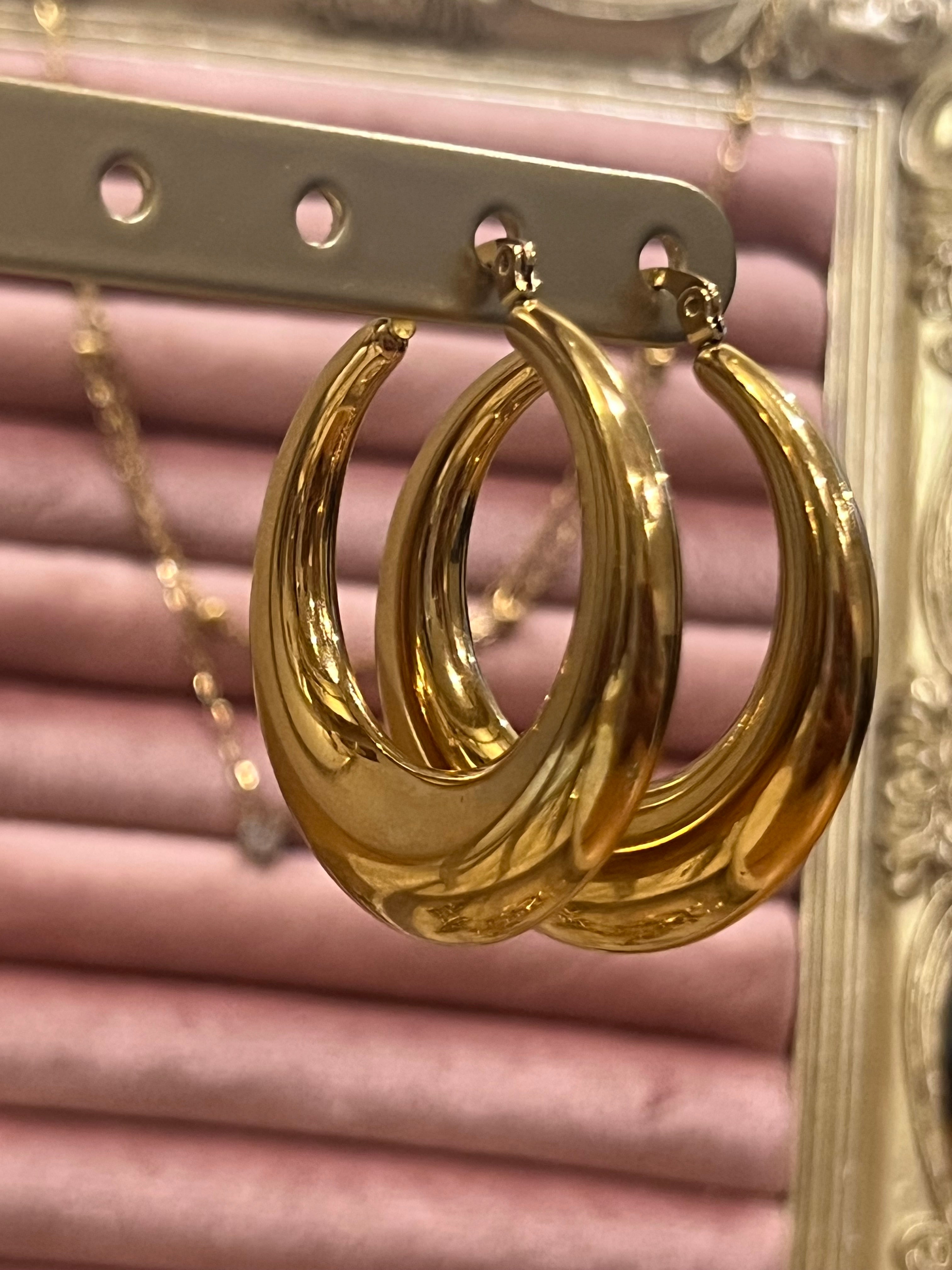 Nova Gold Hoops