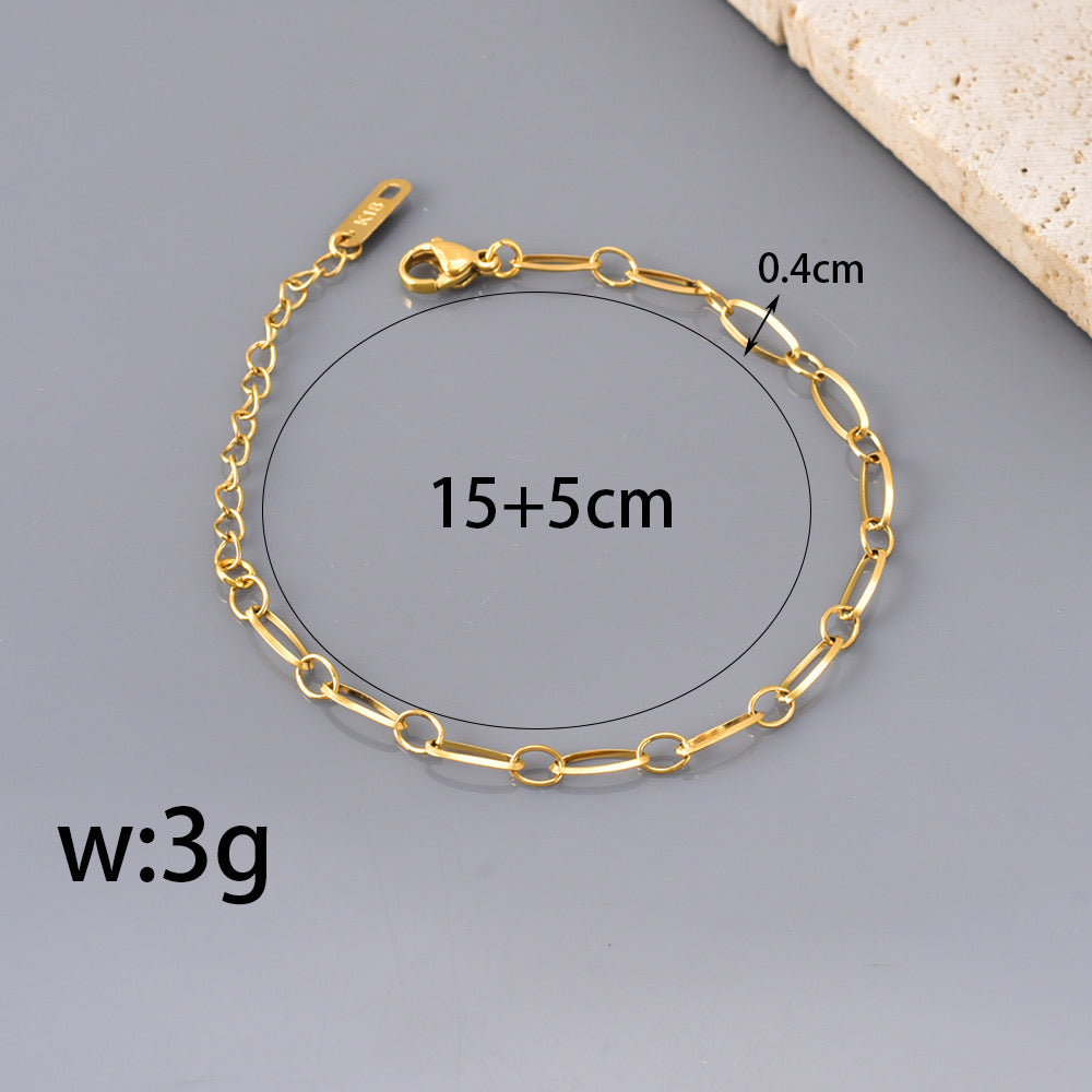 Chain Bracelet Gold Plated