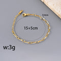 Chain Bracelet Gold Plated