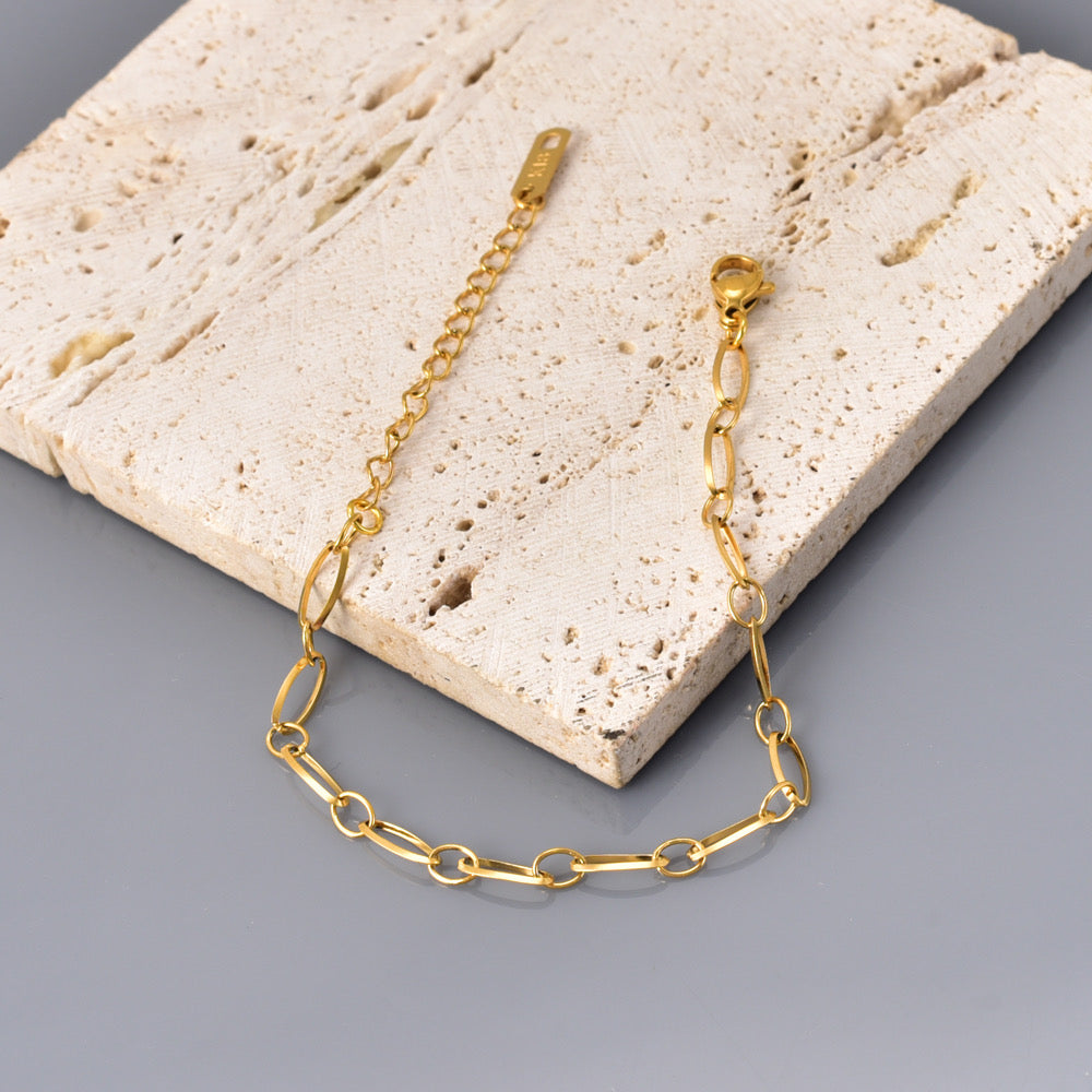 Chain Bracelet Gold Plated