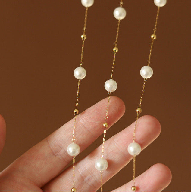Pearl Necklace Set