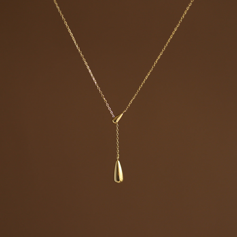 Drops Gold Necklace
